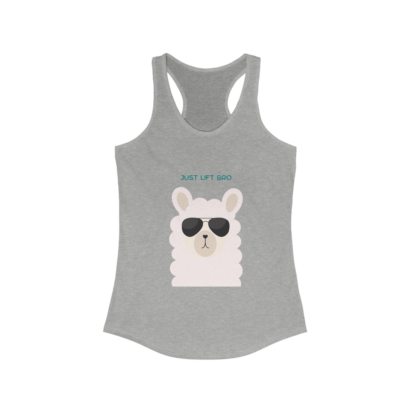 Just Lift Bro Women's Ideal Racerback Tank