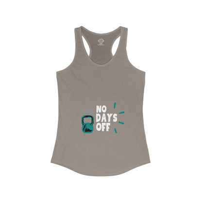 No Days Off Women's Ideal Racerback Tank