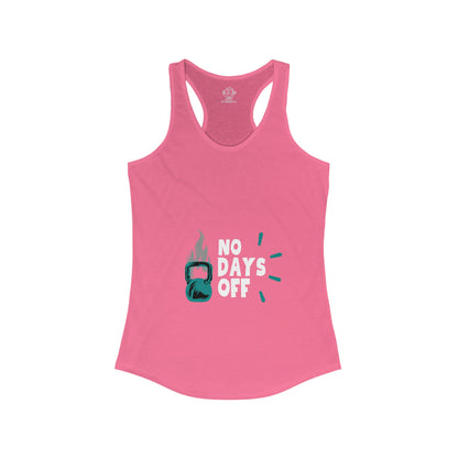 No Days Off Women's Ideal Racerback Tank