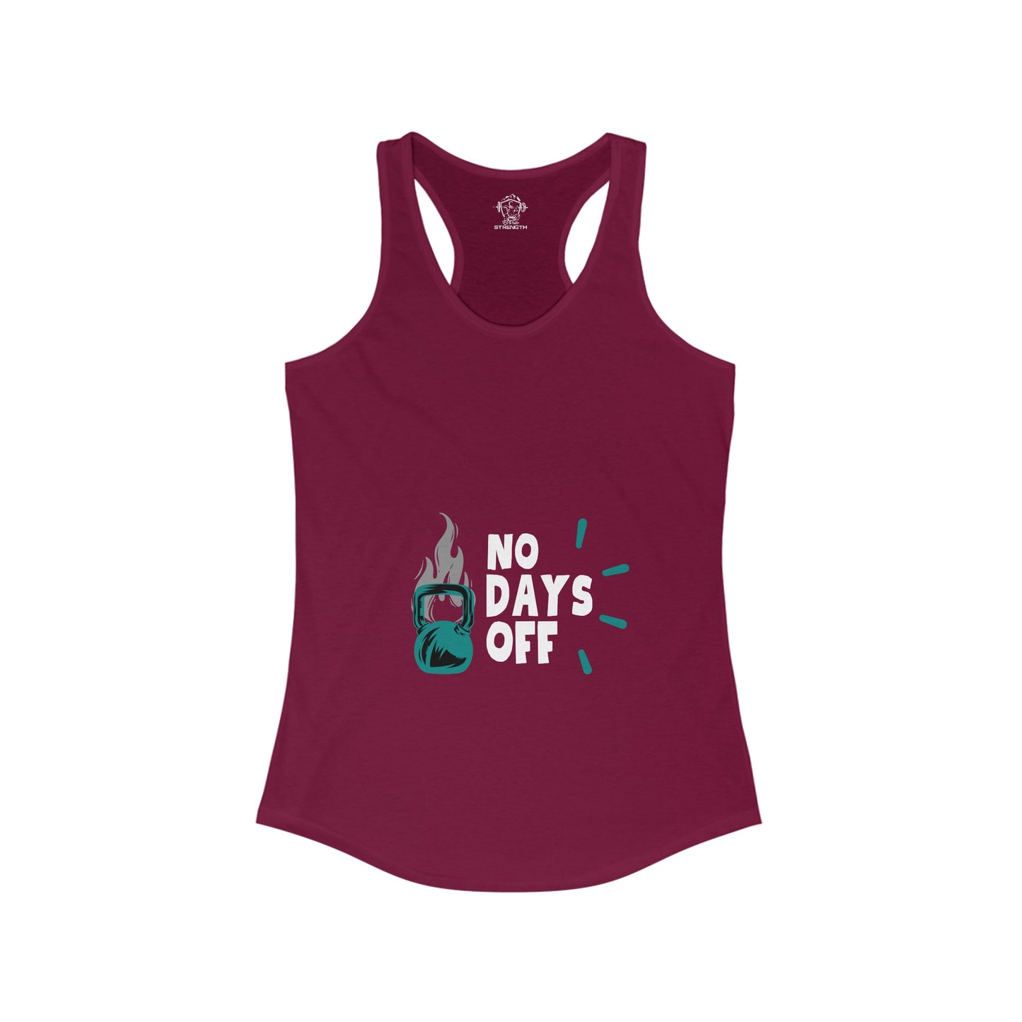 No Days Off Women's Ideal Racerback Tank