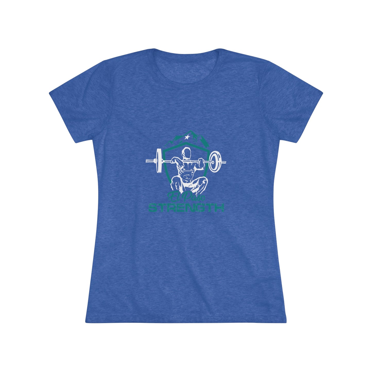 Green Shield  White Lifter White Star Women's Triblend Tee