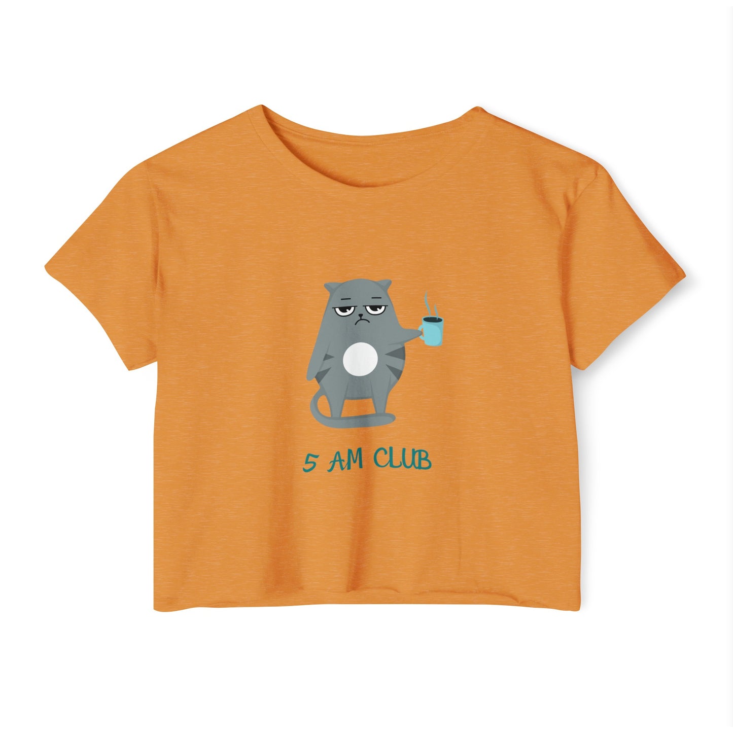 5 am Club Women's Festival Crop Top