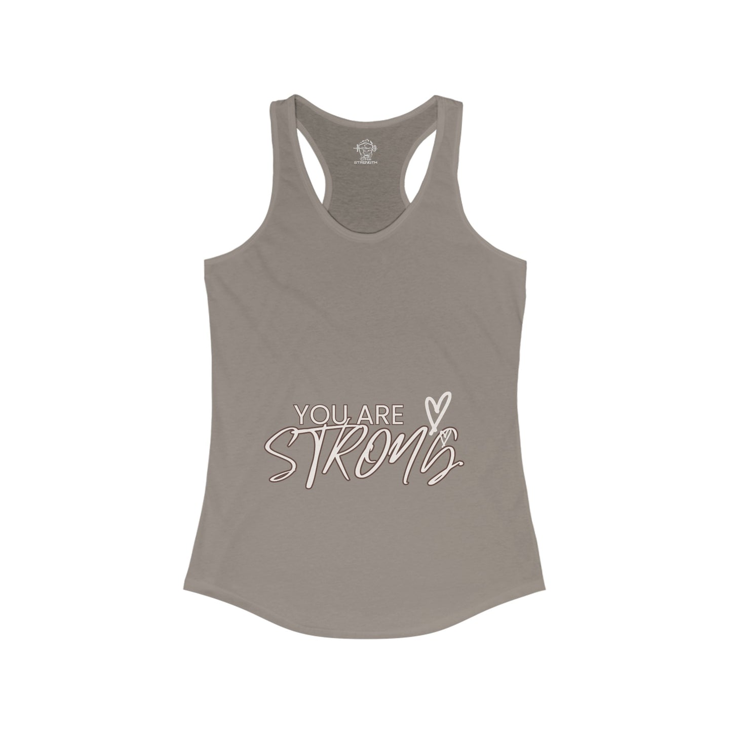 You Are Strong Women's Ideal Racerback Tank