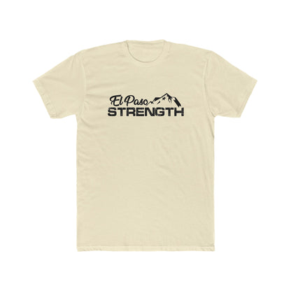 Black Mountain Black El Paso Strength Men's Cotton Crew Tee