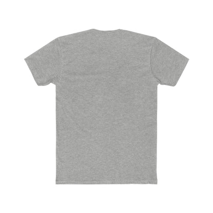 White Mountain Black and White El Paso Strength Men's Cotton Crew Tee