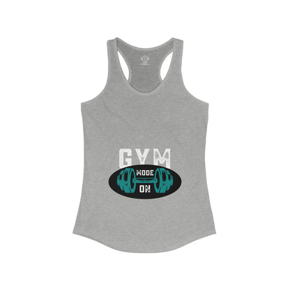 Gym mode on Women's Ideal Racerback Tank