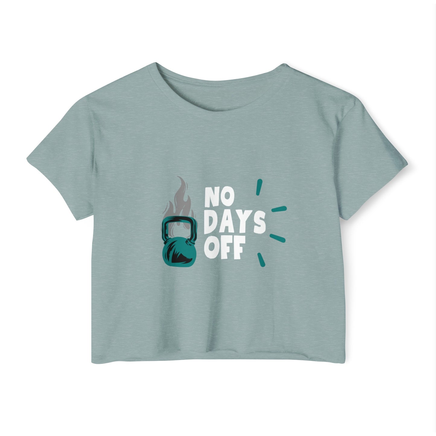 No Days Off Women's Festival Crop Top