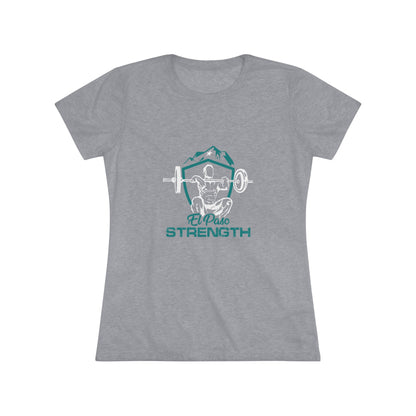 Green Shield  White Lifter White Star Women's Triblend Tee