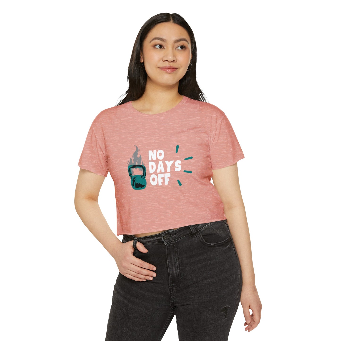 No Days Off Women's Festival Crop Top