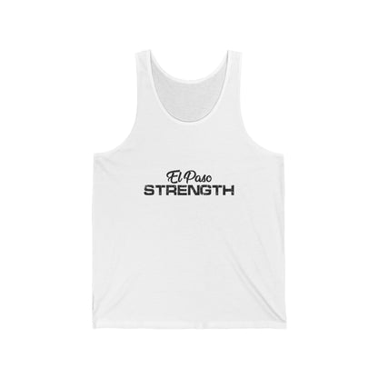 El Paso Strength All Black Unisex Jersey Tank