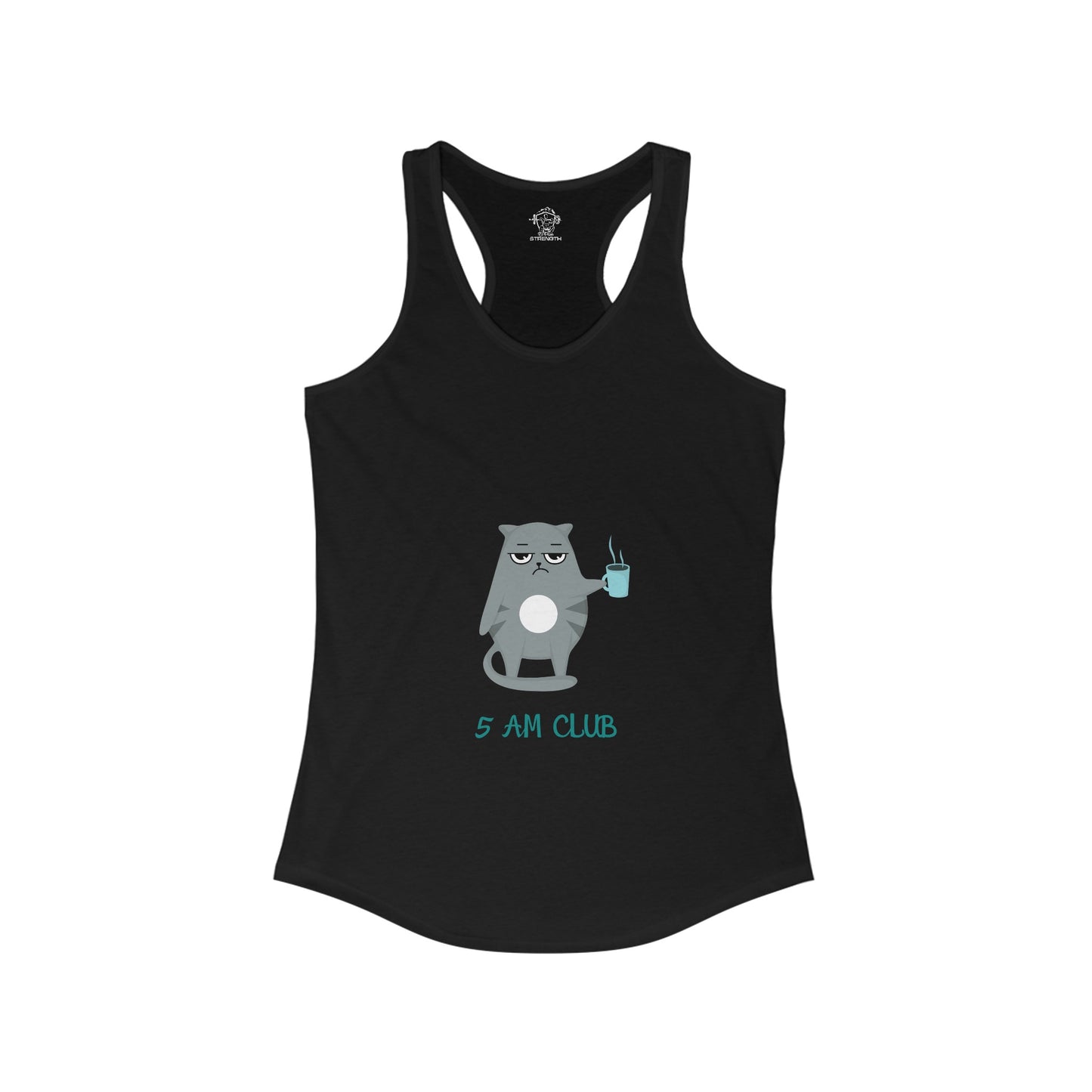 5 AM Club Women's Ideal Racerback Tank