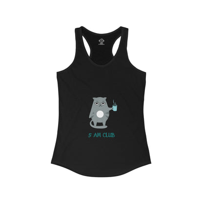 5 AM Club Women's Ideal Racerback Tank