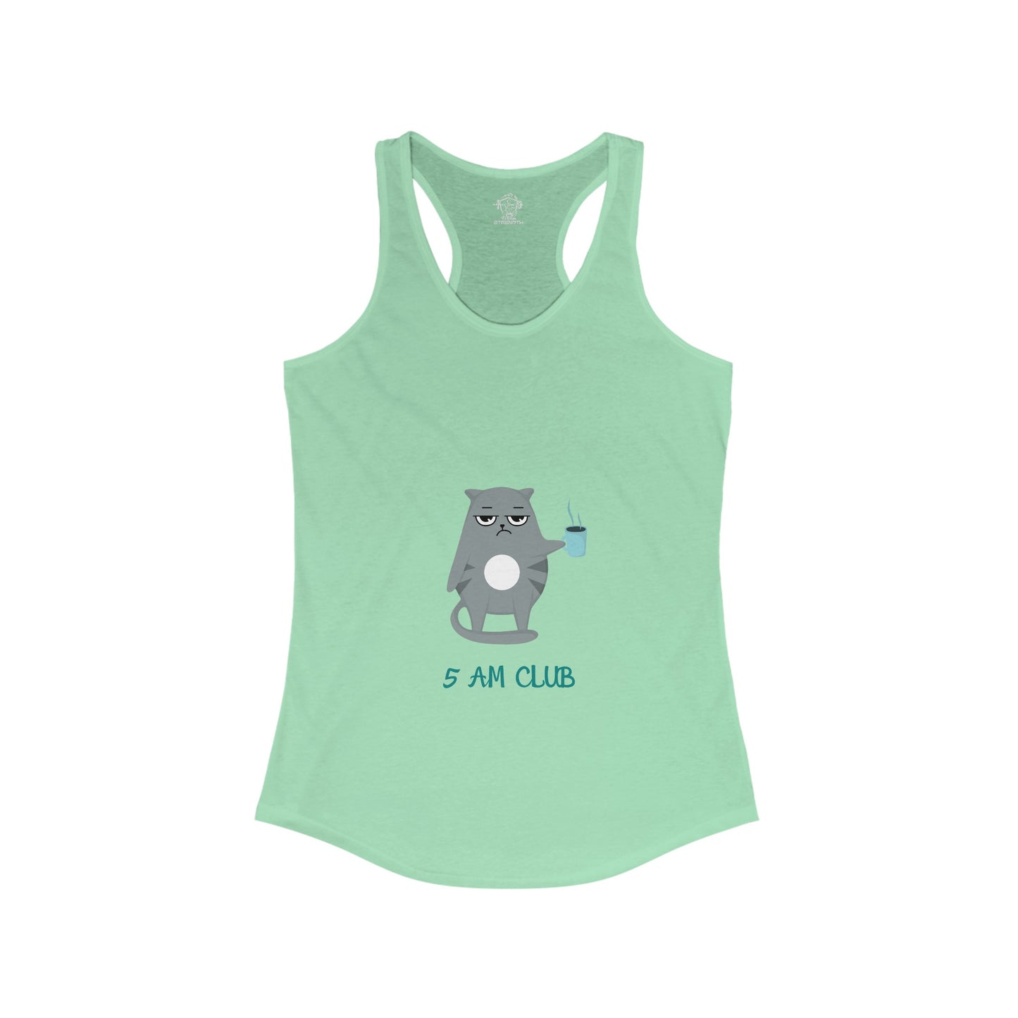 5 AM Club Women's Ideal Racerback Tank