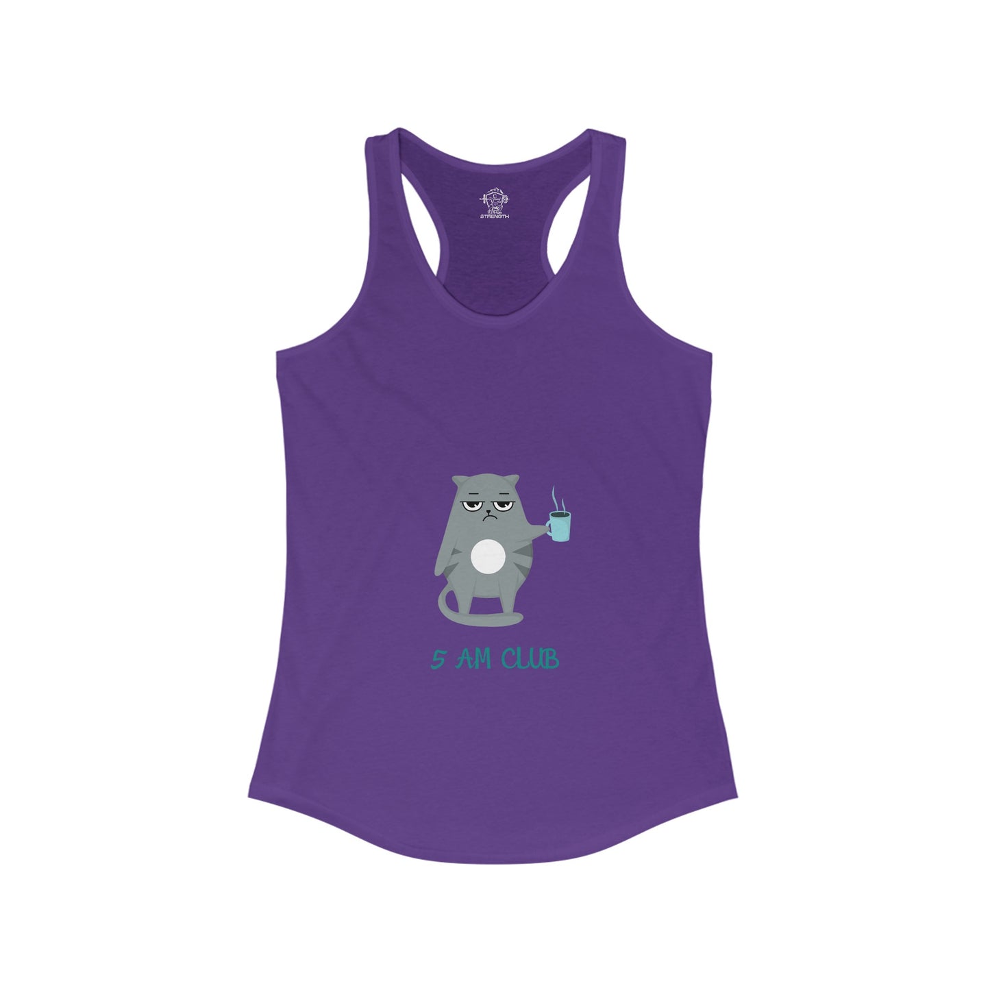 5 AM Club Women's Ideal Racerback Tank