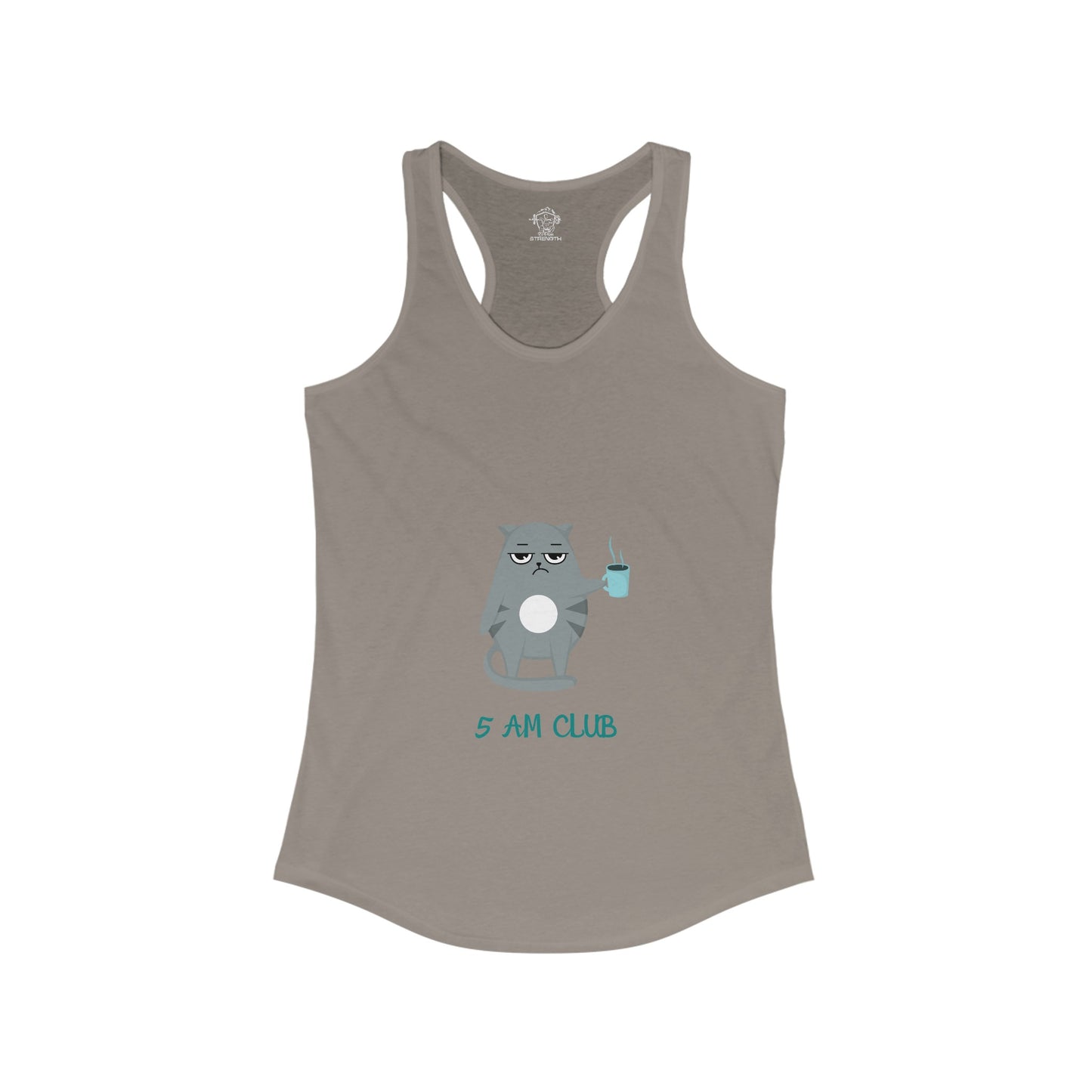 5 AM Club Women's Ideal Racerback Tank