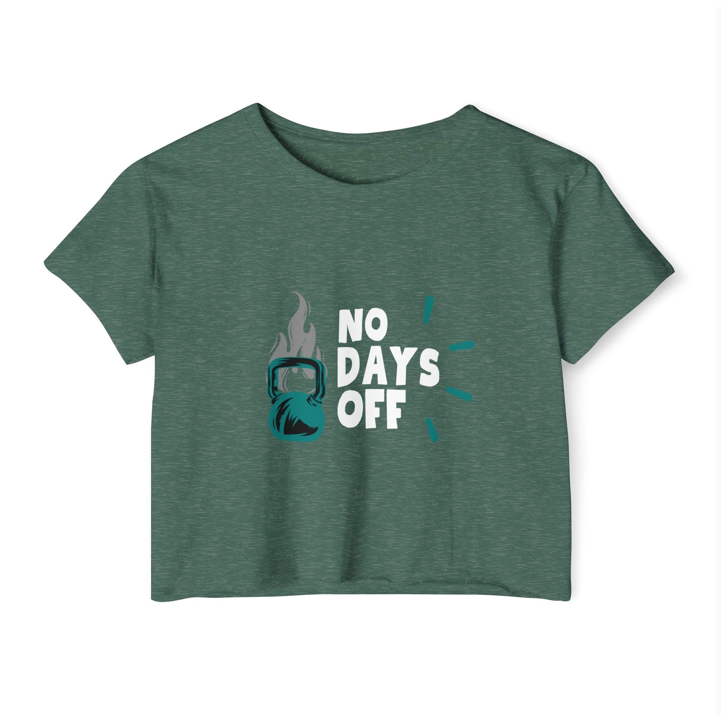 No Days Off Women's Festival Crop Top