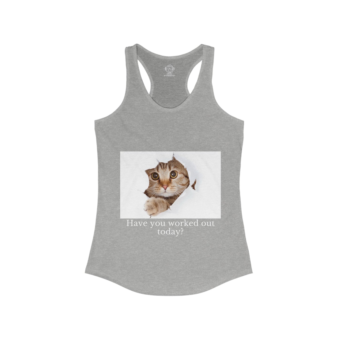 have you worked out Today Women's Ideal Racerback Tank