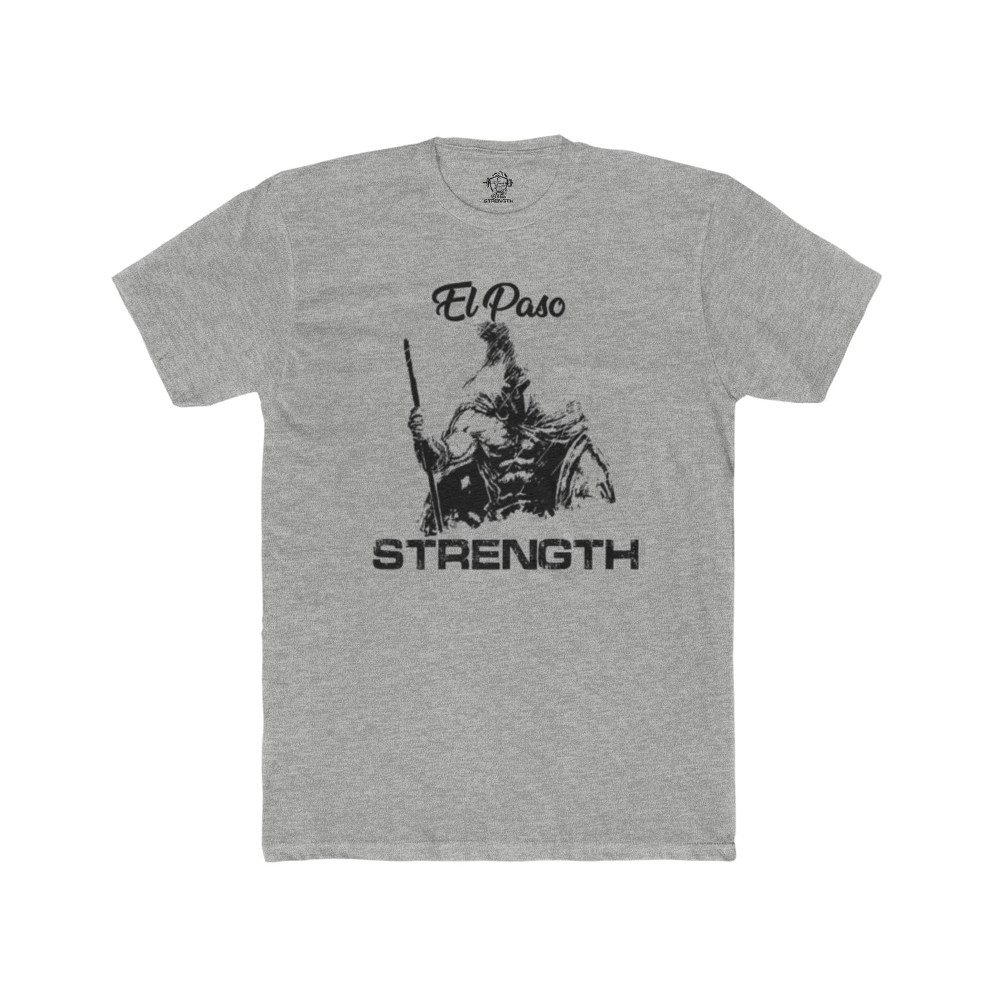 El Paso Strength Spartan Men's Cotton Crew Tee