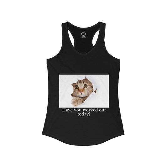 have you worked out Today Women's Ideal Racerback Tank