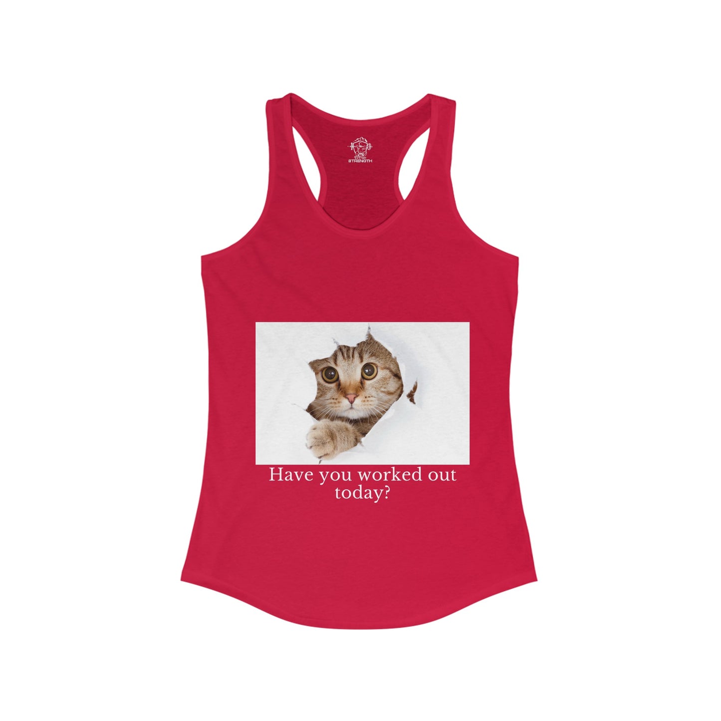 have you worked out Today Women's Ideal Racerback Tank