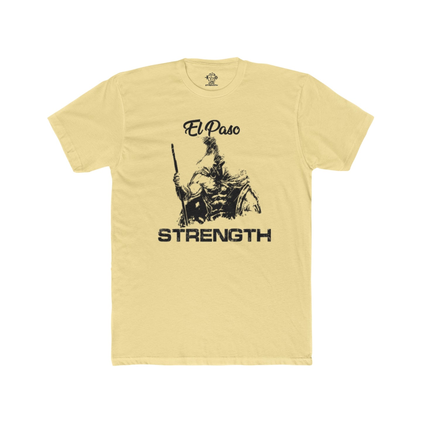 El Paso Strength Spartan Men's Cotton Crew Tee