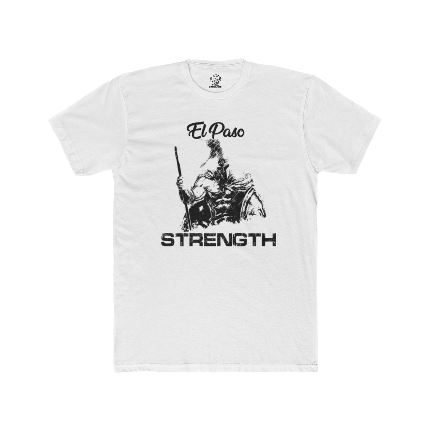 El Paso Strength Spartan Men's Cotton Crew Tee