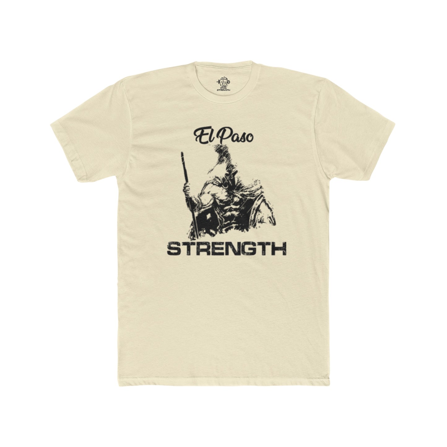 El Paso Strength Spartan Men's Cotton Crew Tee