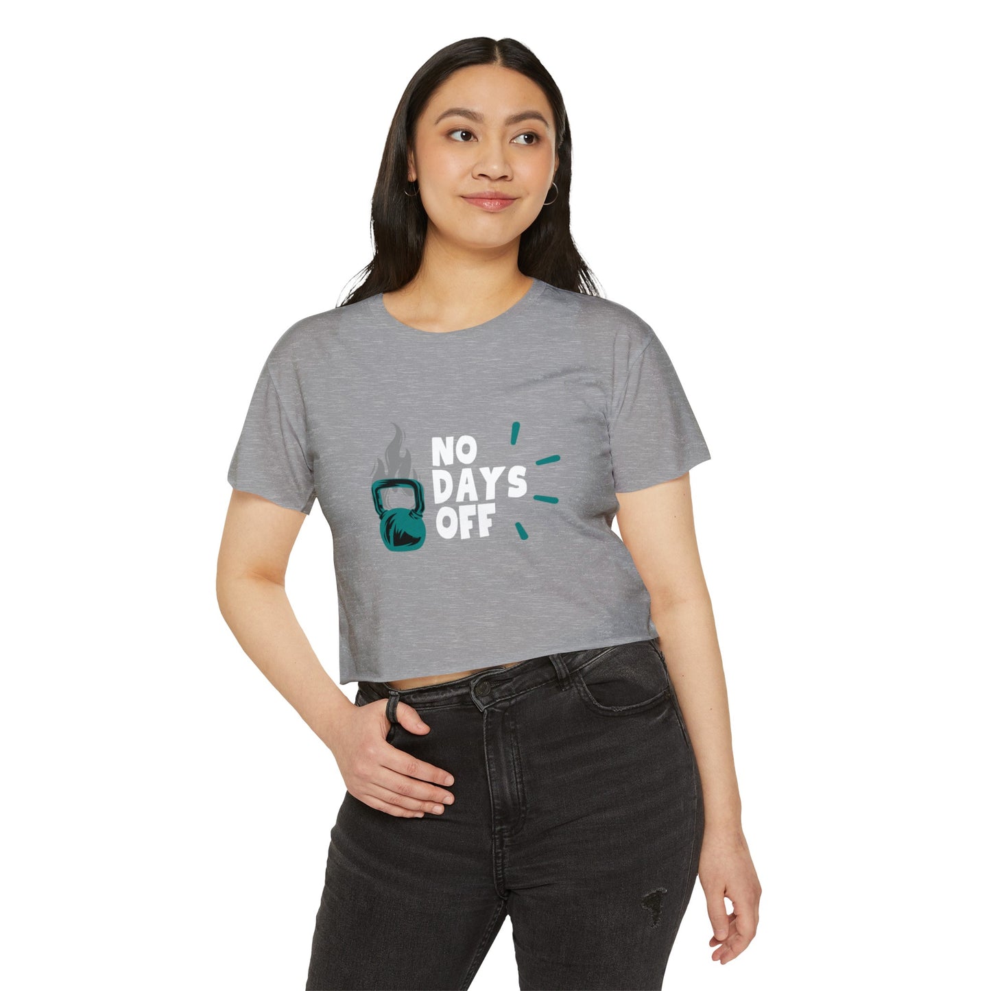 No Days Off Women's Festival Crop Top