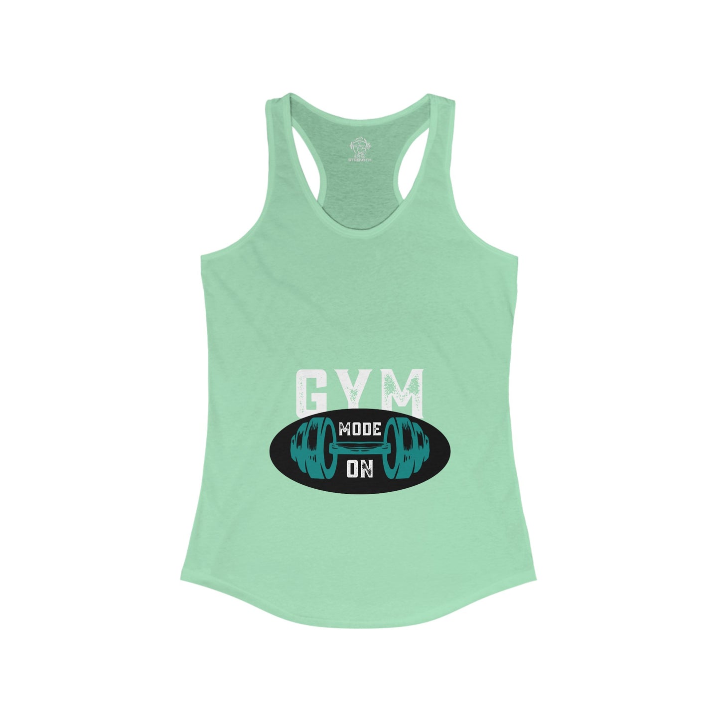 Gym mode on Women's Ideal Racerback Tank