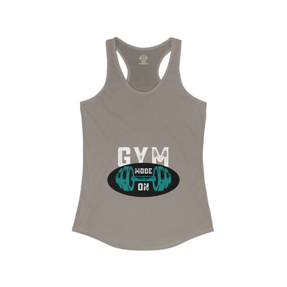 Gym mode on Women's Ideal Racerback Tank