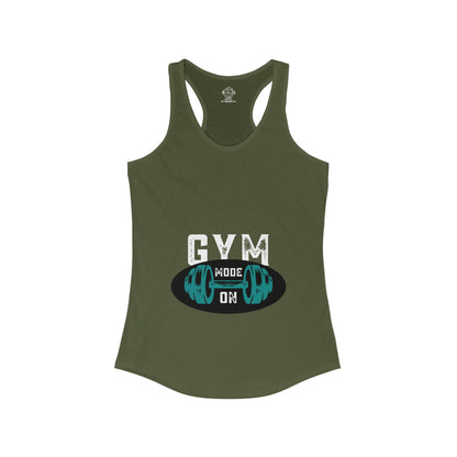 Gym mode on Women's Ideal Racerback Tank