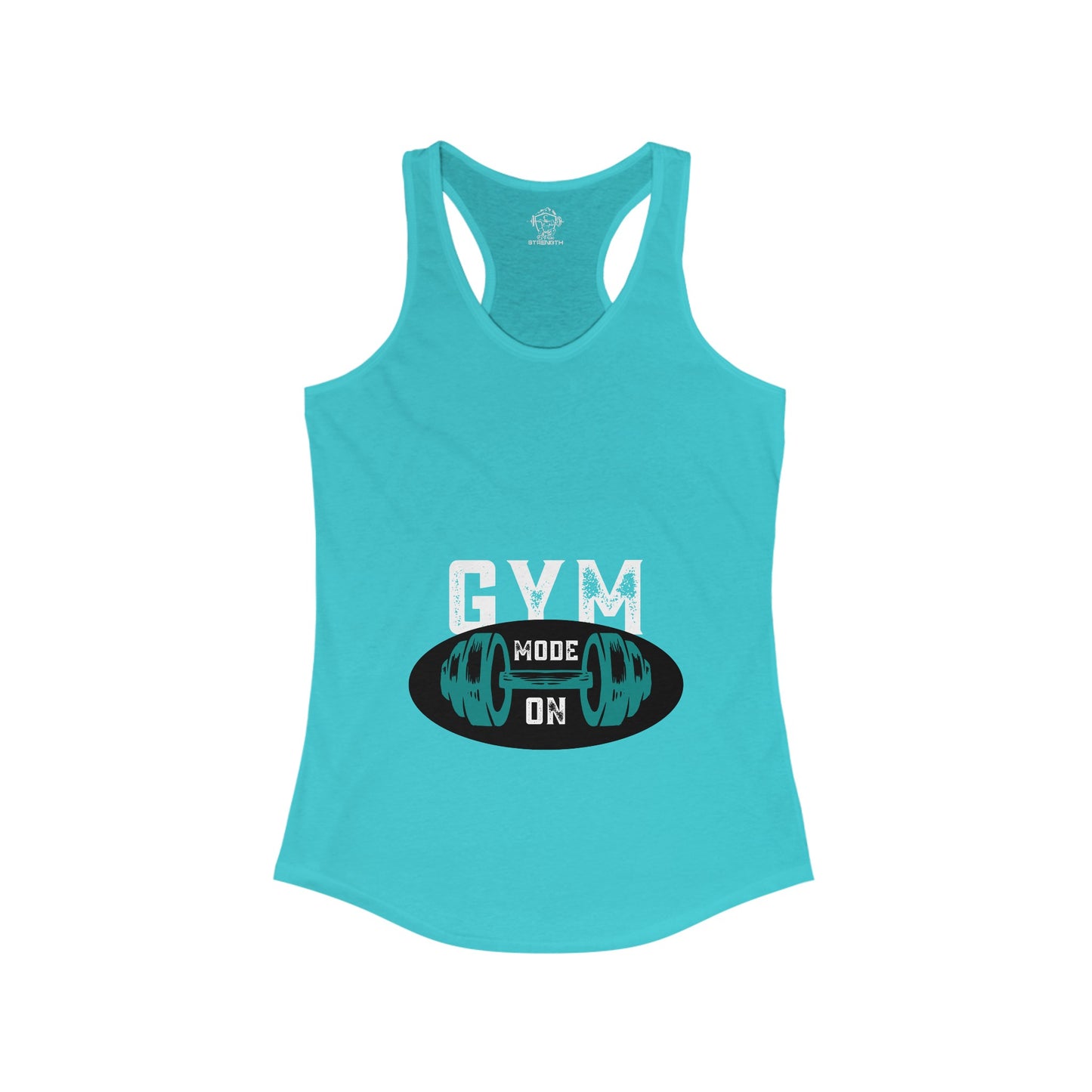 Gym mode on Women's Ideal Racerback Tank