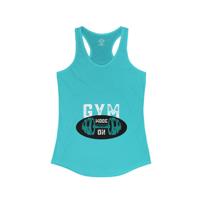 Gym mode on Women's Ideal Racerback Tank