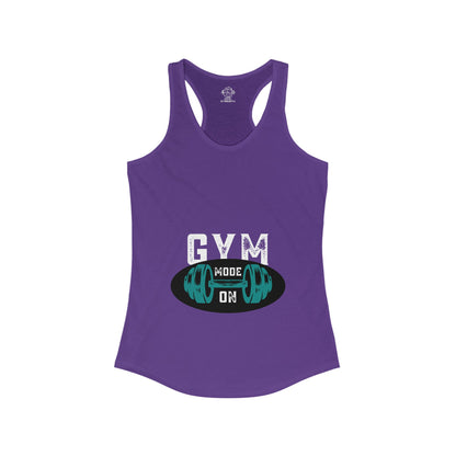 Gym mode on Women's Ideal Racerback Tank