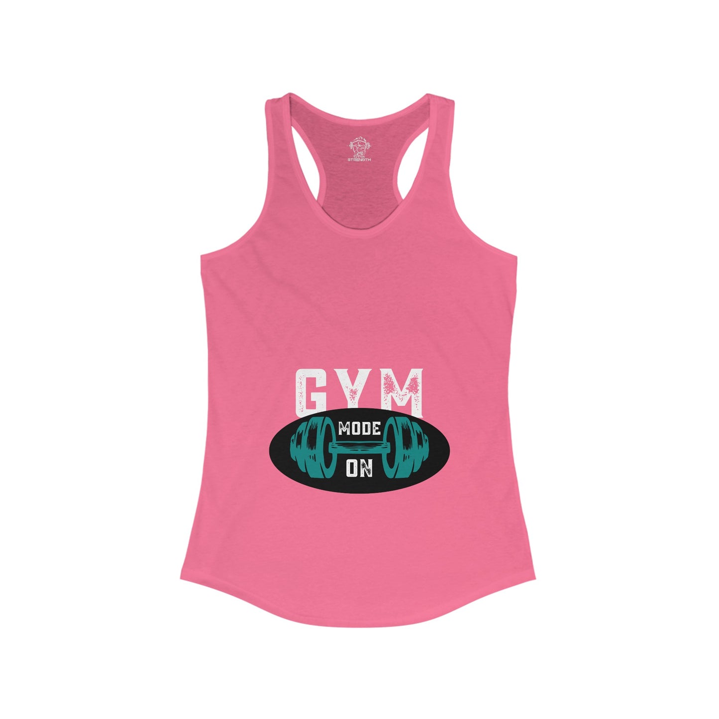 Gym mode on Women's Ideal Racerback Tank